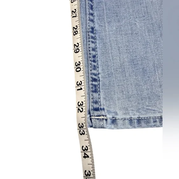 BKE Aiden Bootleg Distressed Denim Jeans 27 X 34 - Picture 8 of 11